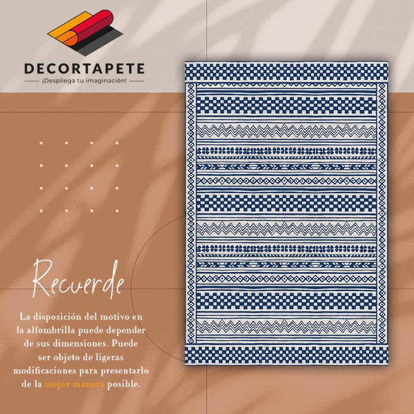 Indoor vinyl PVC carpet Geometric pattern