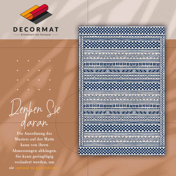 Indoor vinyl PVC carpet Geometric pattern