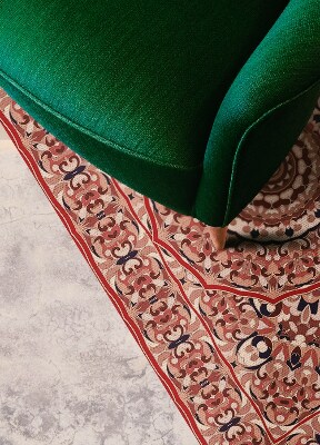 Indoor vinyl PVC carpet Ancient symmetry