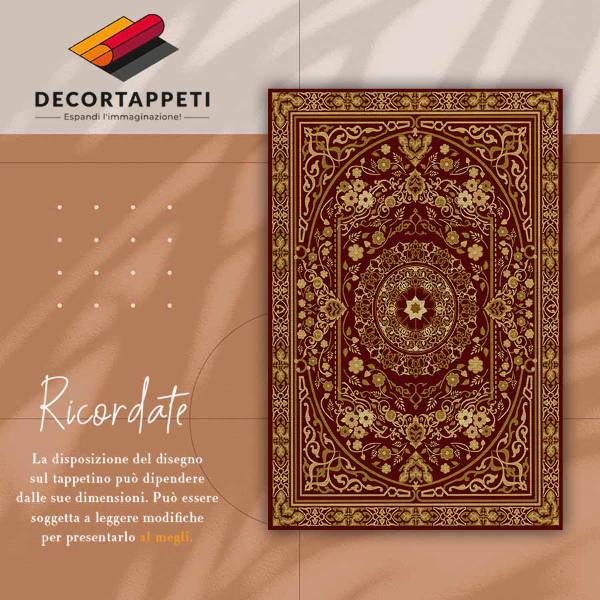 Universal vinyl rug Ancient pattern