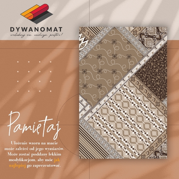 Universal vinyl carpet A classic mix