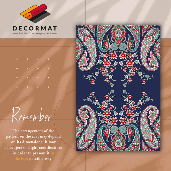 Indoor vinyl PVC carpet Persian style