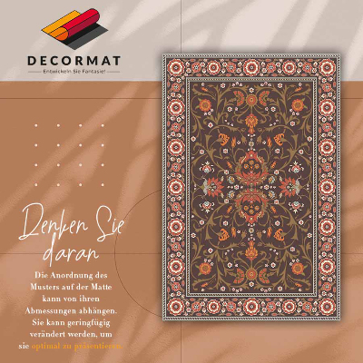 Universal vinyl rug Arabic style