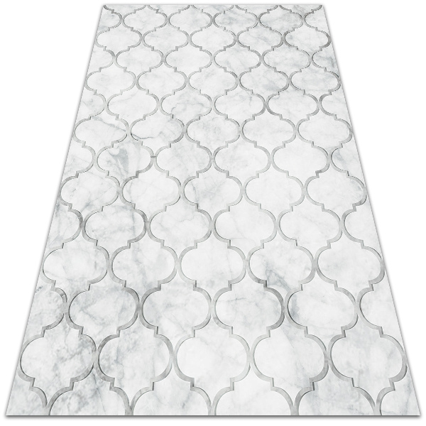 Vinyl floor mat Moroccan pattern