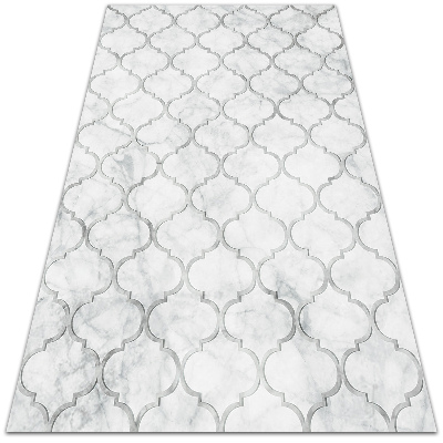 Vinyl floor mat Moroccan pattern