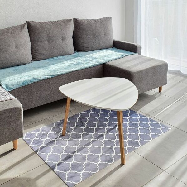 Indoor vinyl PVC carpet Moroccan style