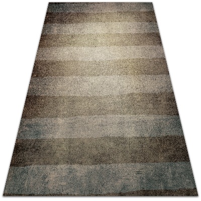 Universal vinyl rug Horizontal stripes