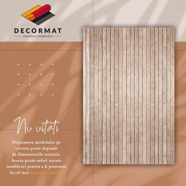 Interior PVC rug Striped board