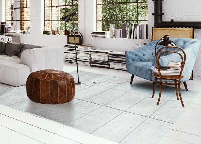 Indoor vinyl PVC carpet Concrete cube