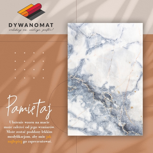 Interior PVC rug Beautiful marble