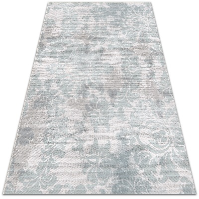 Vinyl floor mat Persian flowers