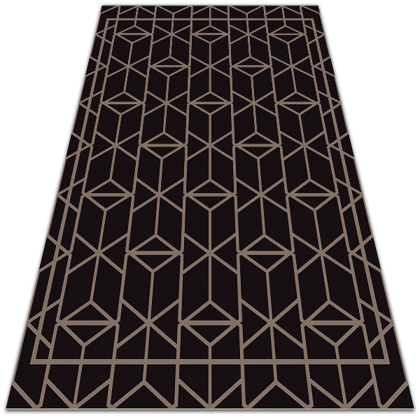 Fashionable PVC carpet Retro pattern