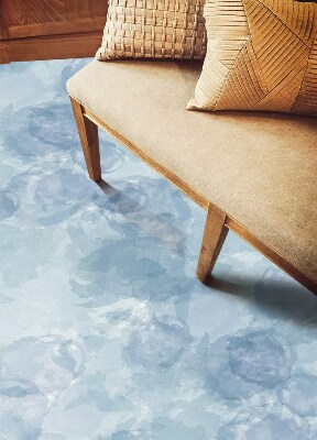 Universal vinyl rug Watercolor stains