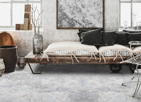 Universal vinyl carpet Cement structure