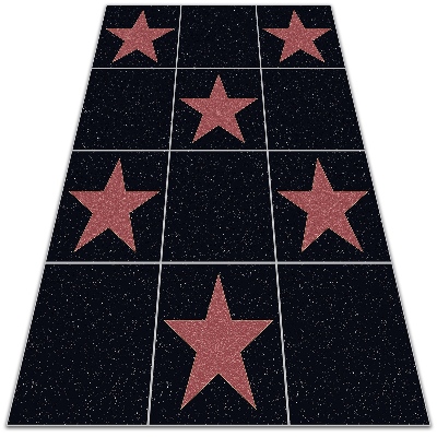 Vinyl interior carpet Stars