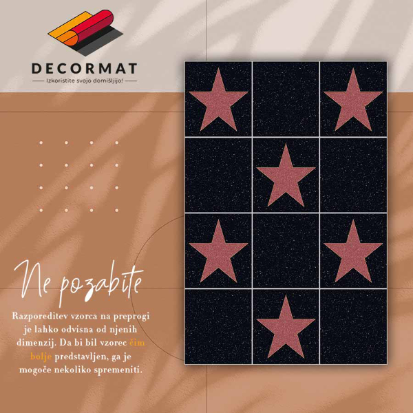 Vinyl interior carpet Stars