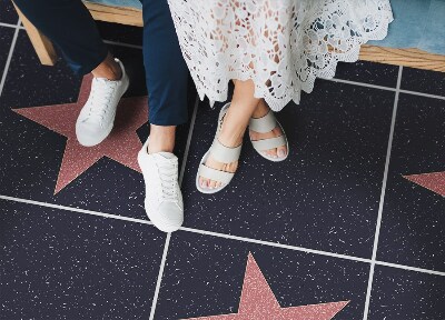 Vinyl interior carpet Stars