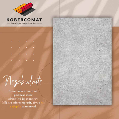 Fashionable vinyl rug Structural concrete