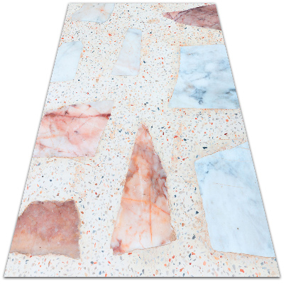 Interior PVC rug Beautiful marble