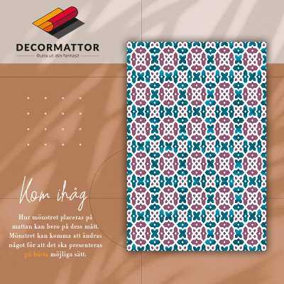 Vinyl rug Geometric shapes