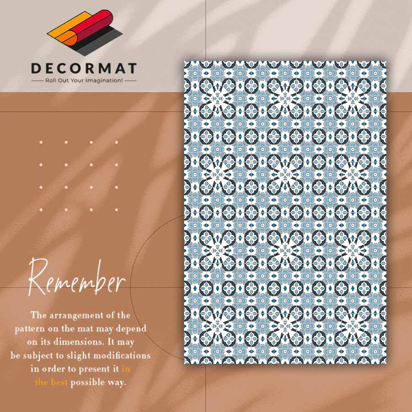 Indoor vinyl PVC carpet Spanish tiles