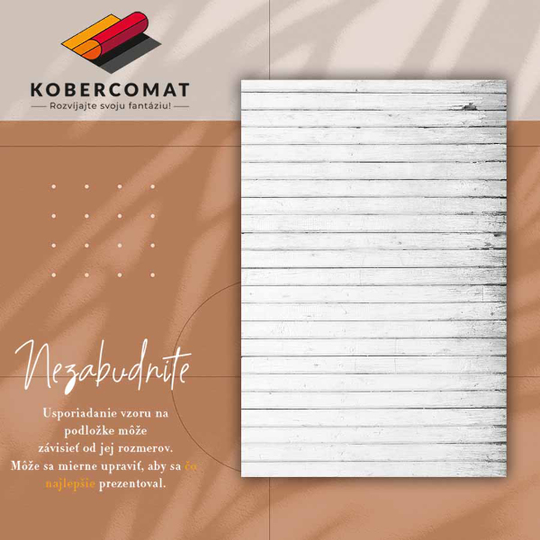 Interior PVC rug Horizontal boards