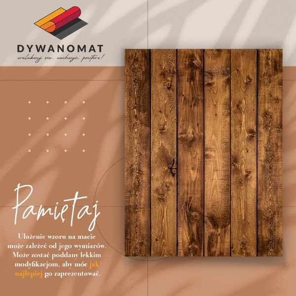 Interior PVC rug Vertical boards