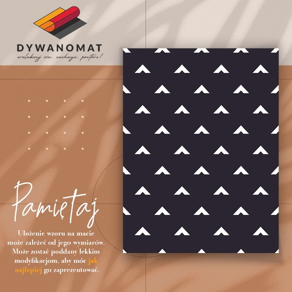 Vinyl rug Geometric arrows