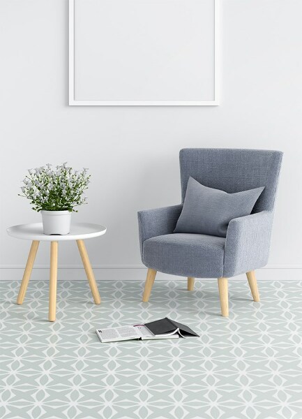 Vinyl rug Geometric stars