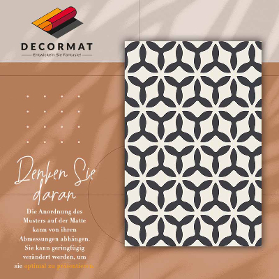 Vinyl rug Geometric shapes