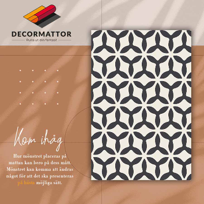 Vinyl rug Geometric shapes