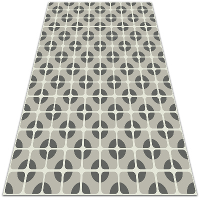 Indoor vinyl PVC carpet Geometric circles