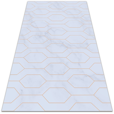 Indoor vinyl PVC carpet Decorated marble