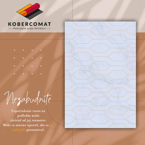 Indoor vinyl PVC carpet Decorated marble