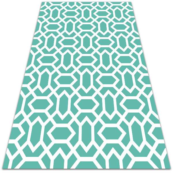 Vinyl floor mat Interwoven pattern