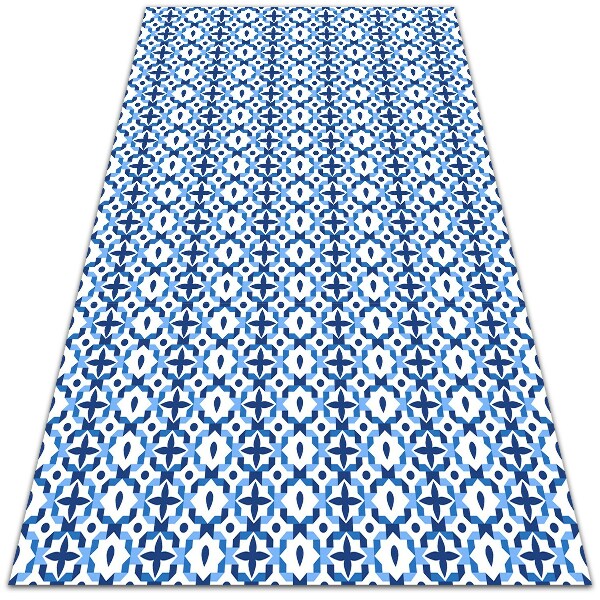 Universal vinyl carpet Portuguese patterns