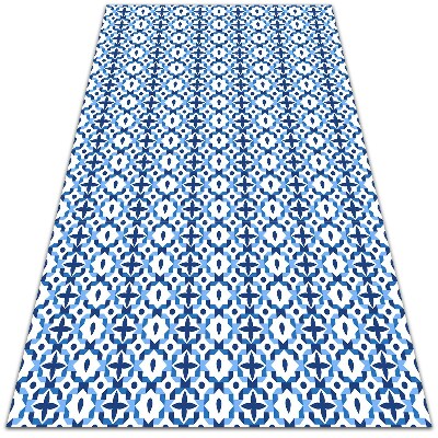 Universal vinyl carpet Portuguese patterns