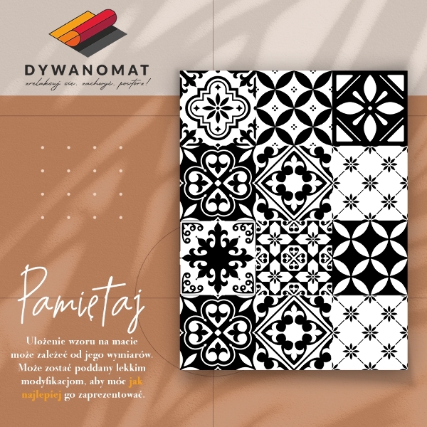 Vinyl floor rug Portuguese tiles