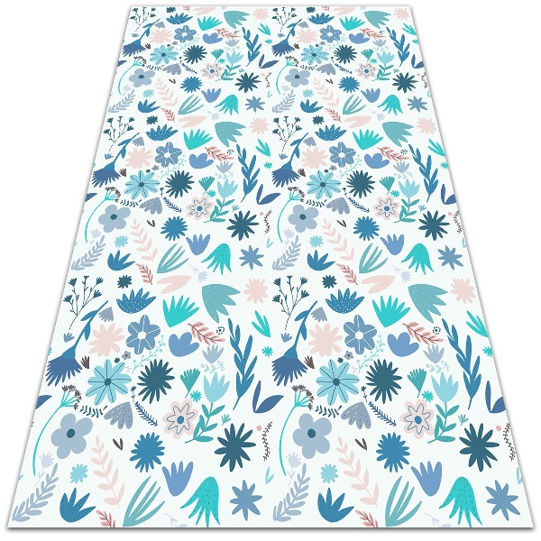 Interior PVC rug Meadow flowers