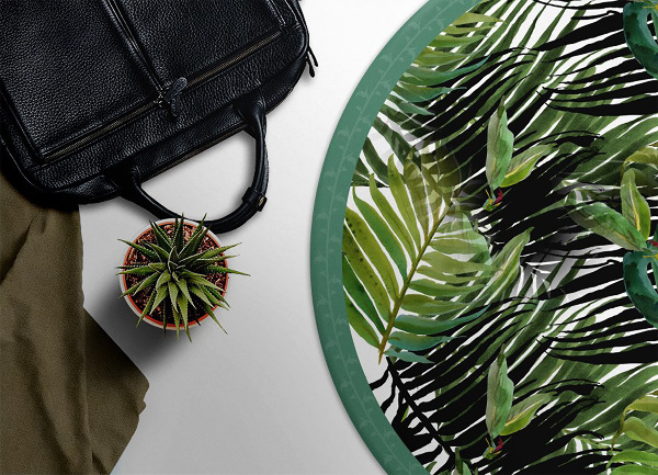 Round vinyl rug exotic list