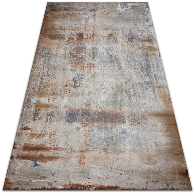 Vinyl floor mat Metal rust
