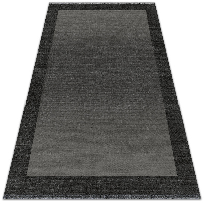 Interior PVC rug Gray frame