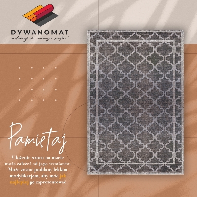 Indoor vinyl PVC carpet Moroccan style