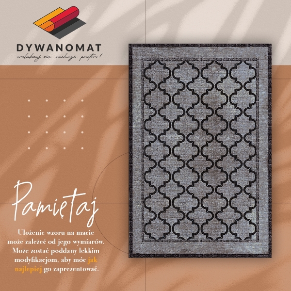 Fashinable interior vinyl carpet Morocco style