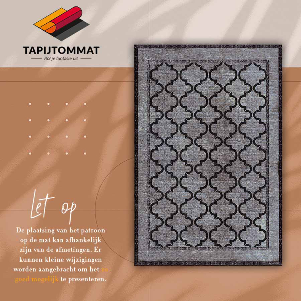 Fashinable interior vinyl carpet Morocco style