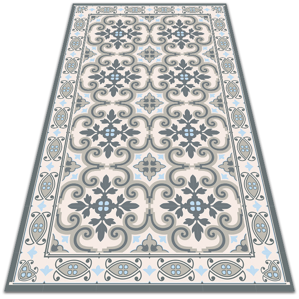 Vinyl carpet Talavera pattern