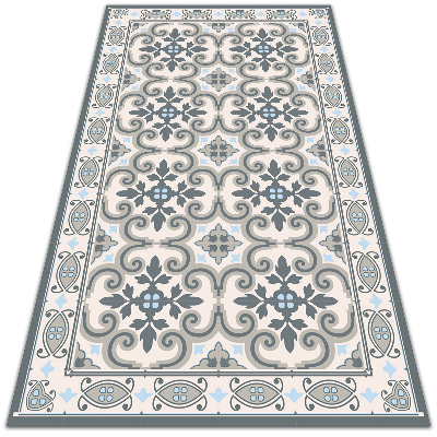 Vinyl carpet Talavera pattern