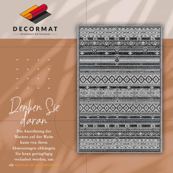 Vinyl floor rug Pattern texture