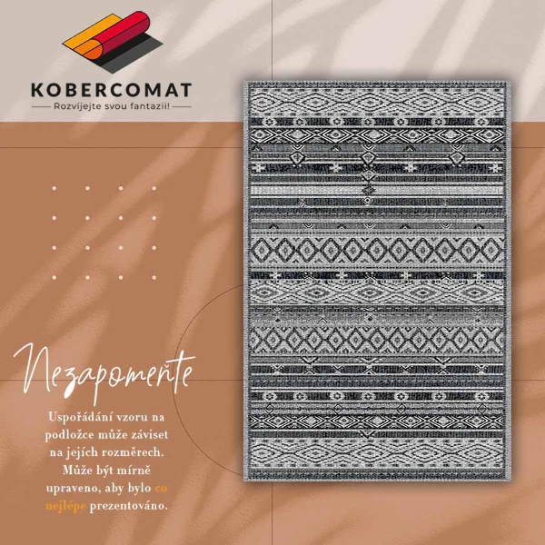 Vinyl floor rug Pattern texture