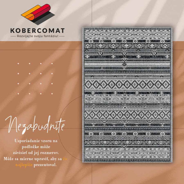 Vinyl floor rug Pattern texture